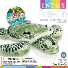 4 Pieces Ride On Realistic Sea Turtle - Inflatables