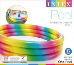 6 Pieces Rainbow Ombre Pool - Inflatables