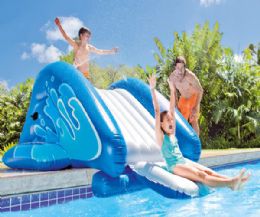 Slide 10'11"x 6'9" X 3'10" Water Age 6+ Shelf Box - Inflatables
