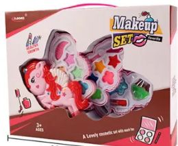 12 Pieces Unicorn 3-Layer Cosmetics Set - Girls Toys