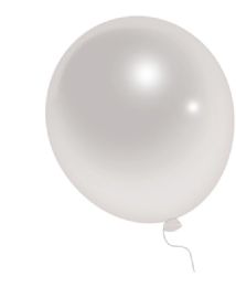 96 Pieces 12" 50 Count Pearlized Balloon - Silver - Balloons & Balloon Holder