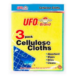 60 of Ufo Cellulose Cloth 3 Pack