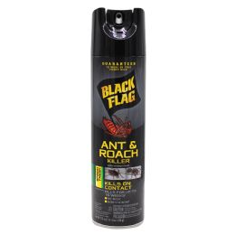 12 Pieces Black Flag Ant & Roach 17.5 oz - Pest Control