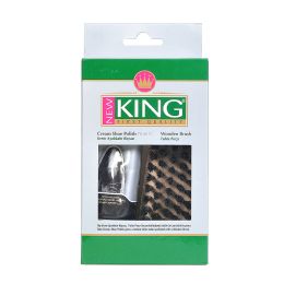 48 Pieces New King Shoe Polish 2.52z Black And Colorless - Footwear & Shoes