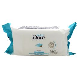 24 Wholesale Dove Baby Wipes 50 Count Rich Moisture