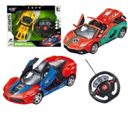 6 Wholesale 1:18 Lamborghini Covered W/rechargeable Battery