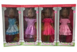 12 Wholesale Black Doll Set