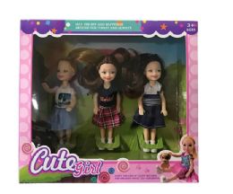 12 Sets Cute Girl Set - Dolls