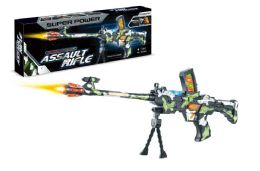 12 Pieces Electric Machine Toy With Lighting & Sound - Toy Weapons