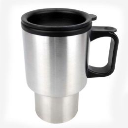 24 Pieces Thermal MuG- 01715 1 Ct Silver - Coffee Mugs