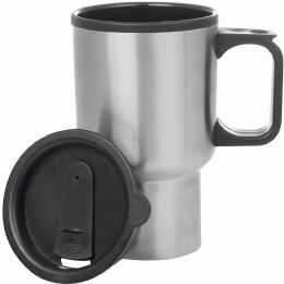 24 Pieces Thermal MuG-0176 1ct Silver - Coffee Mugs
