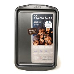 12 of Bakers Secret Signature Collection Cookie Sheet 44.1x27.8x2 Dark Grey