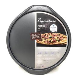 12 of Bakers Secret Signature Collection Pizza Pan 41.5x38.1x1.5 Dark Grey