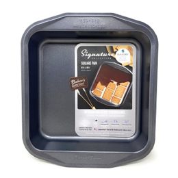 12 of Bakers Secret Signature Collection Square Pan 26.4x23.1x4.1 Dark Grey