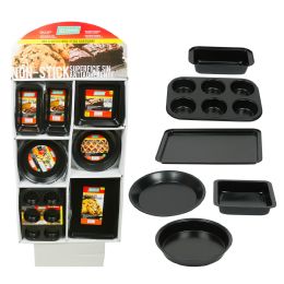 96 of Bakeware Classic Cooks 6 Piece 6 Assorted Black