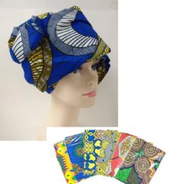 72 Wholesale Head Wrap For Women Assorted
