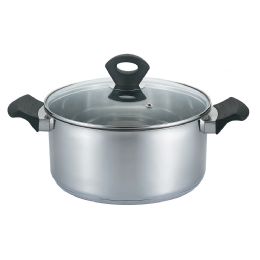 4 Pieces Stainless Steel Pot 3.5 Quart - Stainless Steel Cookware