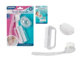 96 Pieces Nail Brush 3pc/set - Manicure and Pedicure Items