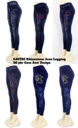 48 Pieces Women Leggings Assorted Colors - Womens Leggings