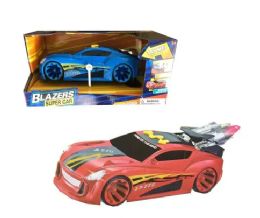12 Wholesale Blazers Super Friction Car With Battery & Light