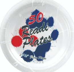 12 Pieces Readi Foam Foam Plate 6 Inch 35 Count White - Disposable Plates & Bowls