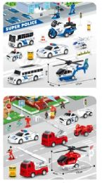 12 Wholesale City Police Car Set