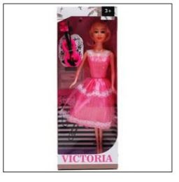 12 Pieces 11.5" Victoria Doll W/ Violin - Girls Toys