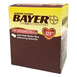 50 Bulk Bayer Pain Relief 2 Count Aspirin Box