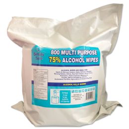 4 Wholesale Simply Soft Alcohol Wipe 800 Count