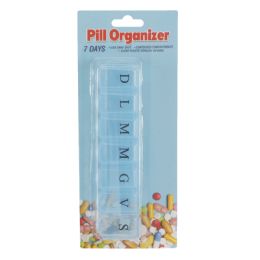 48 Pieces Pill Box 6.5 Inch In Spanish - Pill Boxes and Accesories