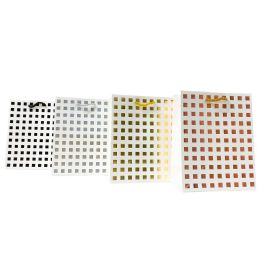 48 Pieces Party Solutions Textured Gift Bag ( 26 X 32.4 X 12.7 Cm)1 Ct Square Designs - Gift Bags Everyday