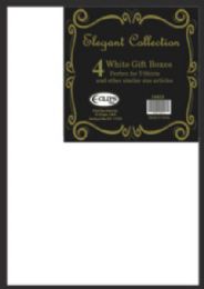 48 Pieces Small White Gift Box 4ct/11x8. - Gift Wrap