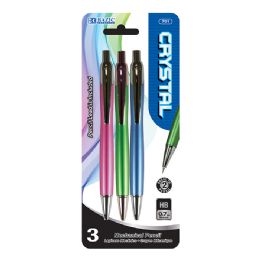 24 of Crystal 0.7 Mm Mechanical Pencil (3/pack)