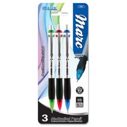 24 Wholesale Marc 0.7 Mm Mechanical Pencil (3/pack)