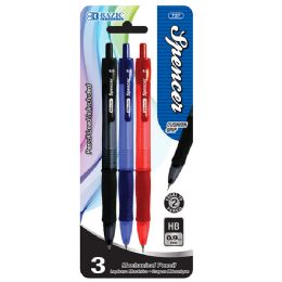 24 Wholesale Spencer 0.9 Mm Mechanical Pencil (3/pack)