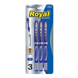24 pieces Royal Blue Rollerball Pen (3/pack) - Pens & Pencils