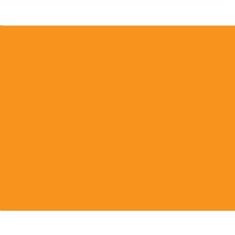 25 pieces 22" X 28" Orange Poster Board - Poster & Foam Boards