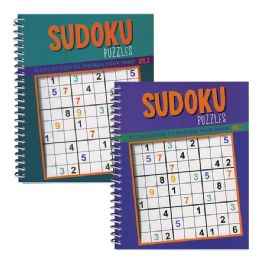 48 pieces Spiral Sudoku Digest Puzzle Books - Crosswords, Dictionaries, Puzzle books
