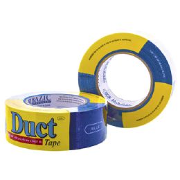12 Wholesale 1.88" X 60 Yards Blue Duct Tape