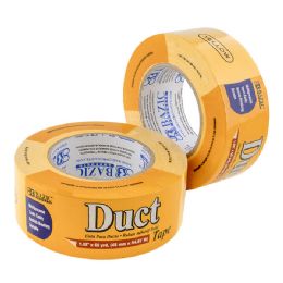 12 Wholesale 1.88" X 60 Yards Yellow Duct Tape