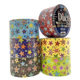 24 Wholesale 1.88" X 5 Yards Star Series Duct Tape