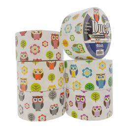24 pieces 1.88" X 5 Yards Owl Series Duct Tape - Tape & Tape Dispensers