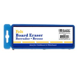 24 Wholesale Felt Chalkboard/whiteboard Eraser W/ Hanger