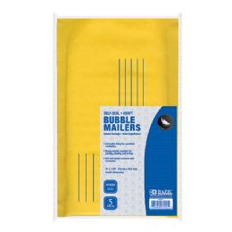 24 pieces 4" X 7.25" (#000) SelF-Seal Bubble Mailers (5/pack) - Envelopes