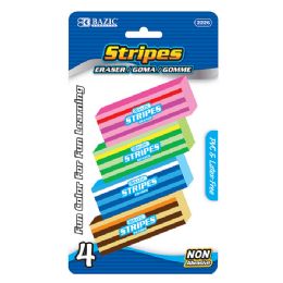 24 pieces Fashion Eraser (4/pack) - Erasers