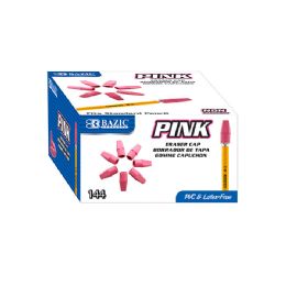 24 Wholesale Pink Eraser Top (144/box)