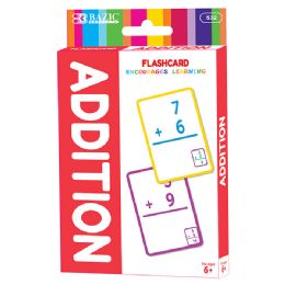 24 pieces Addition Flash Cards (36/pack) - Labels ,Cards and Index Cards
