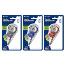 144 of 5 Mm X 394" Jumbo Correction Tape W/ Grip
