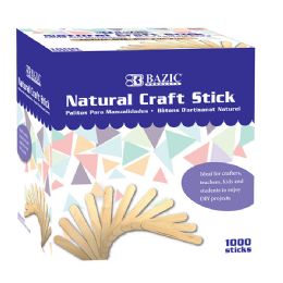 10 Wholesale Natural Craft Stick (1000/box)