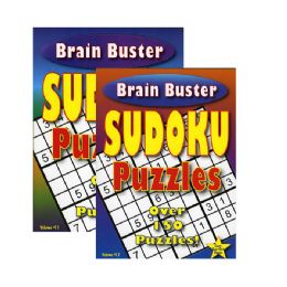 48 pieces Brain Teaser Sudoku Puzzle Book - Crosswords, Dictionaries, Puzzle books